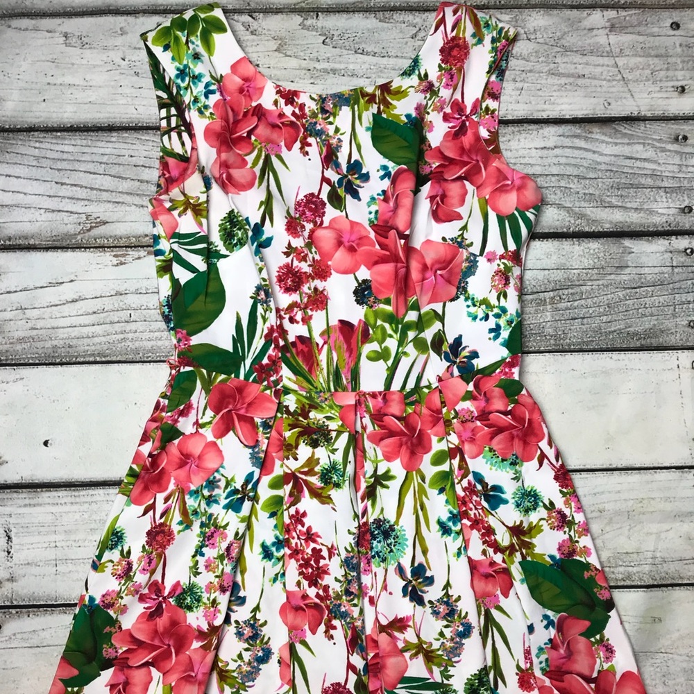 JC Penney size 12 Fit and Flare Dress